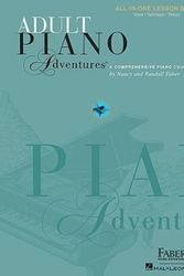 Cover Art for 9781616773021, Adult Piano Adventures All-In-One Lesson Book 1 by Nancy Faber