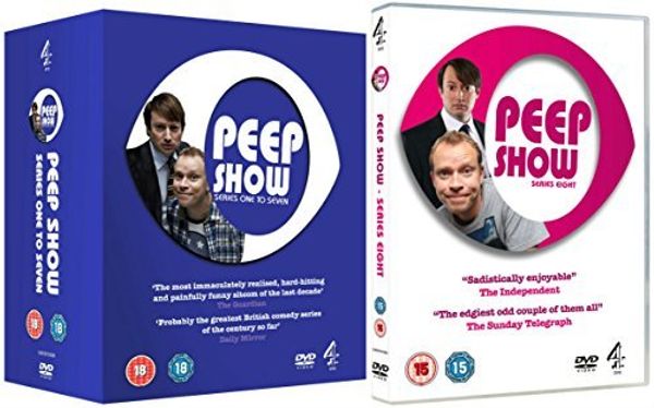 Cover Art for 0782597284734, Peep Show - Channel 4 Comedy Complete Series 1, 2, 3, 5, 5, 6, 7, 8 DVD Collection by David Mitchell by 