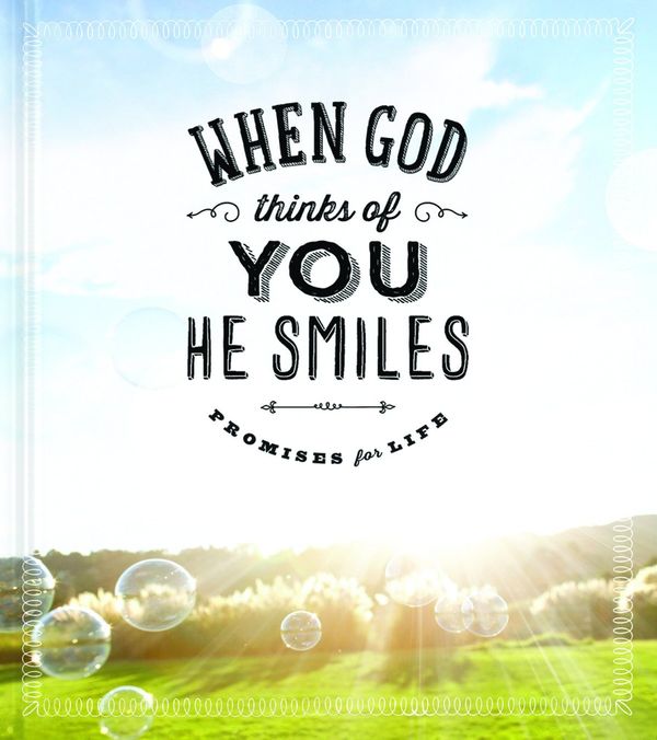 Cover Art for 9781609369453, When God Thinks of You He Smiles: Promises for Life (Ellie Claire's Mini Books) by Ellie Claire
