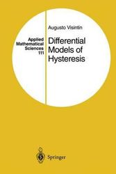 Cover Art for 9783540547938, Differential Models of Hysteresis (Applied Mathematical Sciences) by Augusto Visintin