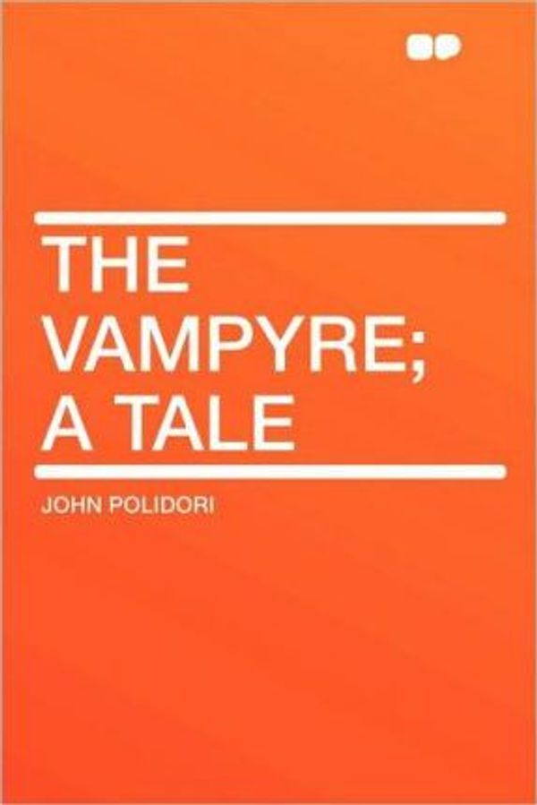 Cover Art for 9781407635668, The Vampyre; a Tale by John Polidori