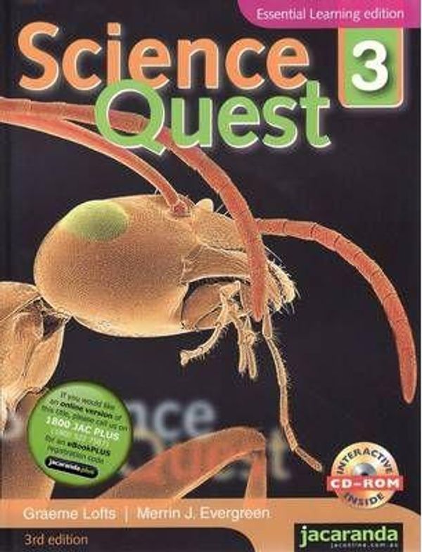Cover Art for 9780731409709, Science Quest 3 3e Essential Learning Edition & Science Quest 3 3e Student Workbook Value Pack by Graeme Lofts