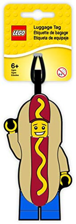 Cover Art for 4895028511661, LEGO Hot Dog Guy Luggage Tag Set 5005582 by Unknown