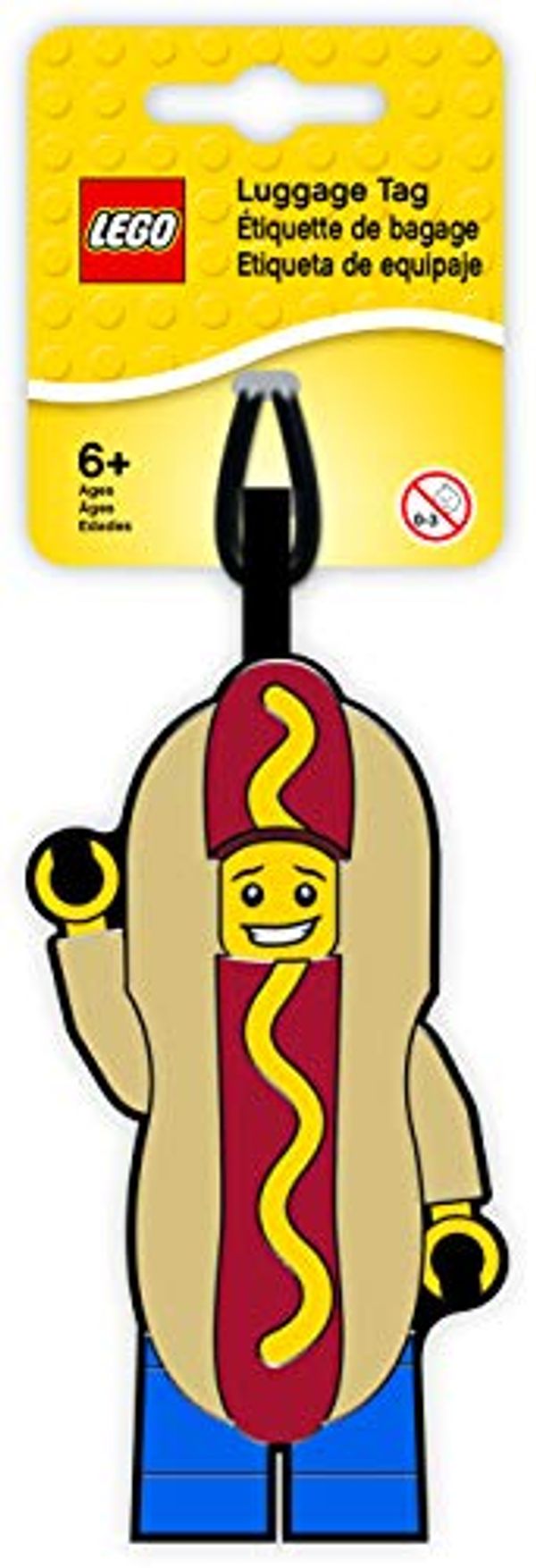 Cover Art for 4895028511661, LEGO Hot Dog Guy Luggage Tag Set 5005582 by Unknown