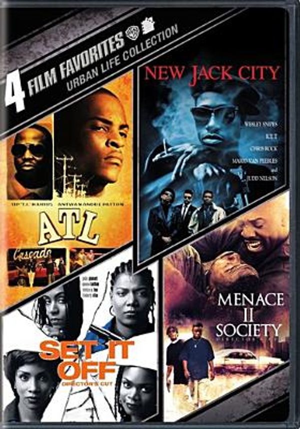 Cover Art for 0883929315970, 4 Film Favorites: Urban Life (ATL, New Jack City, Set It Off: Deluxe Edition, Menace II Society: Deluxe Edition) by Warner Manufacturing