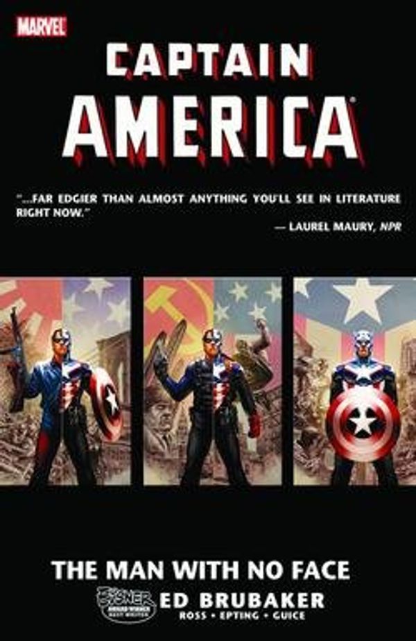Cover Art for B005KEHVC6, Captain America Man With No Face Premiere HC by Written by BRUBAKER; Penciled by LUKE ROSS, STEVE EPTING & BUTCH GUICE; Cover by STEVE Epting, ED