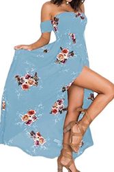 Cover Art for 9789985314753, neveraway Women's High Split Printed Strapless Bechwear Dress Blue XS by Unknown