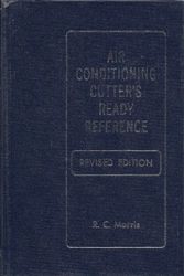 Cover Art for 9780912524023, Air Conditioning Cutter's Ready Reference by Ralph C. Morris