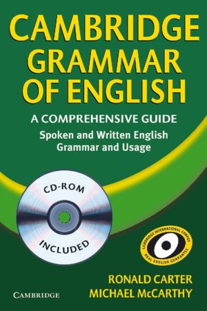 Cover Art for 9780521674393, Cambridge Grammar of English Paperback with CD ROM by Ronald Carter, Michael McCarthy