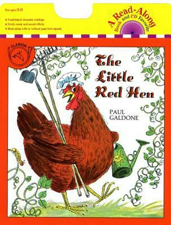 Cover Art for 9780618752508, Little Red Hen Book & CD by Paul Galdone
