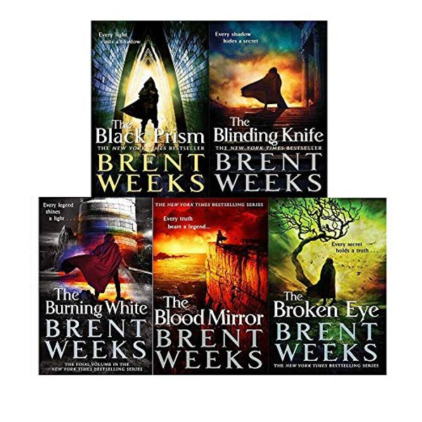 Cover Art for 9789123919499, Brent Weeks 5 Books Collection Set (The Black Prism, The Blinding Knife, The Broken Eye, The Blood Mirror, The Burning White) by Brent Weeks