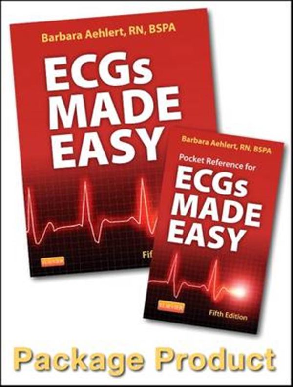 Cover Art for 9780323101066, ECGs Made Easy - Book and Pocket Reference Package by Barbara J. Aehlert