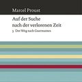 Cover Art for 9783150109021, Auf der Suche nach der verlorenen Zeit: Band 3: Der Weg nach Guermantes by Marcel Proust