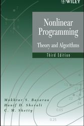 Cover Art for 9780471486008, Nonlinear Programming: Theory and Algorithms by M. S. Bazaraa