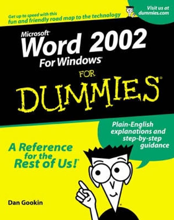 Cover Art for 9780764508394, Word 2002 For Dummies by Dan Gookin