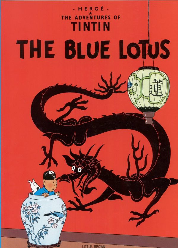 Cover Art for 9780316358569, The Blue Lotus by Herge