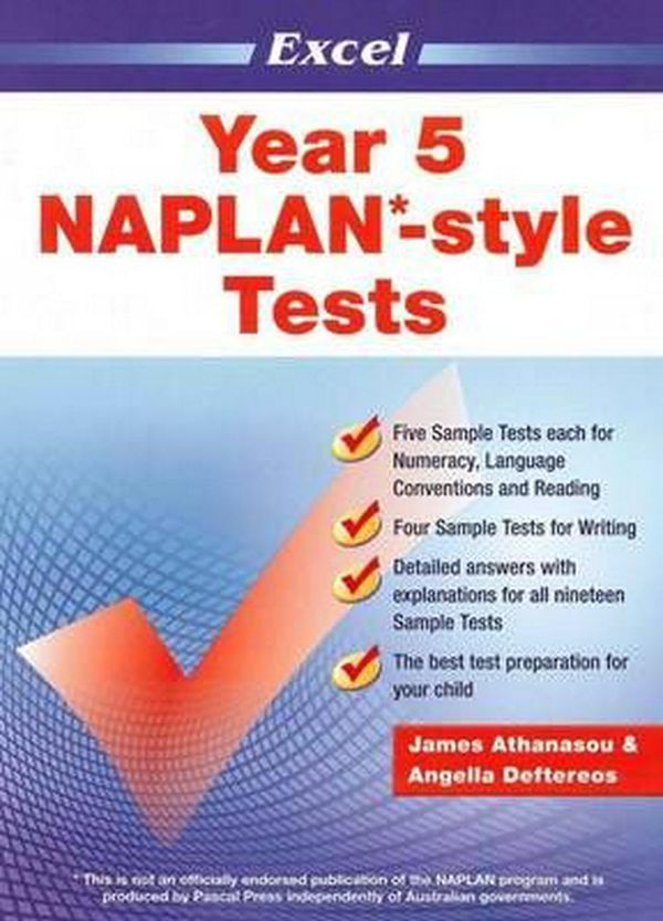 Cover Art for 9781741251739, Year 5 NAPLAN-style Tests by Athanasou &. Deftereos