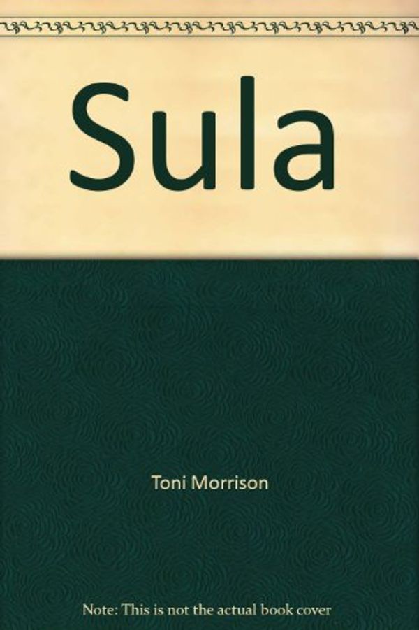 Cover Art for 9781569565667, Sula by Toni Morrison