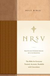 Cover Art for 9780061231193, NRSV Standard Bible w/Apoc (tan/brown) by Zondervan