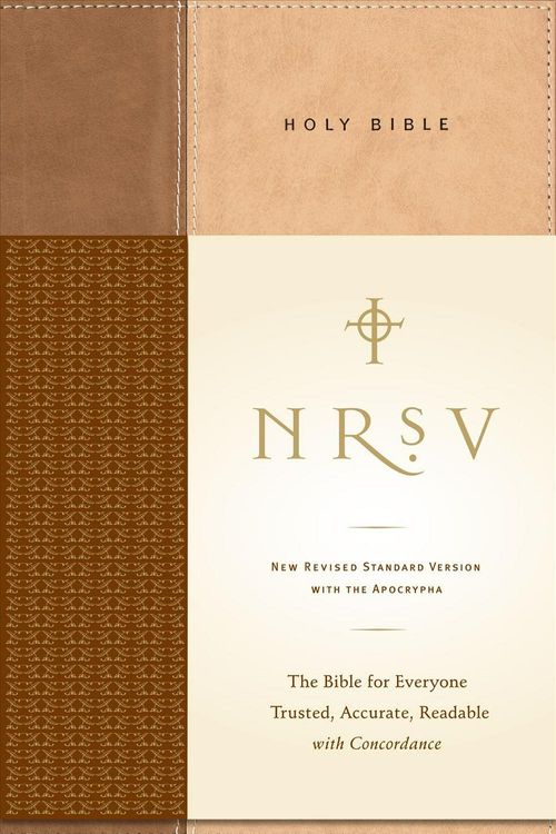 Cover Art for 9780061231193, NRSV Standard Bible w/Apoc (tan/brown) by Zondervan