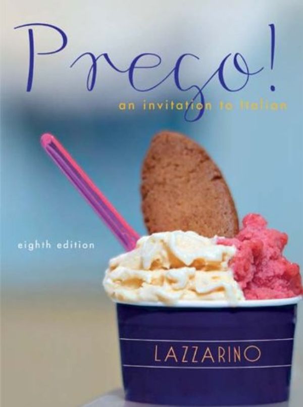 Cover Art for B006YVTA3W, Prego! An Invitation to Italian by Graziana Lazzarino