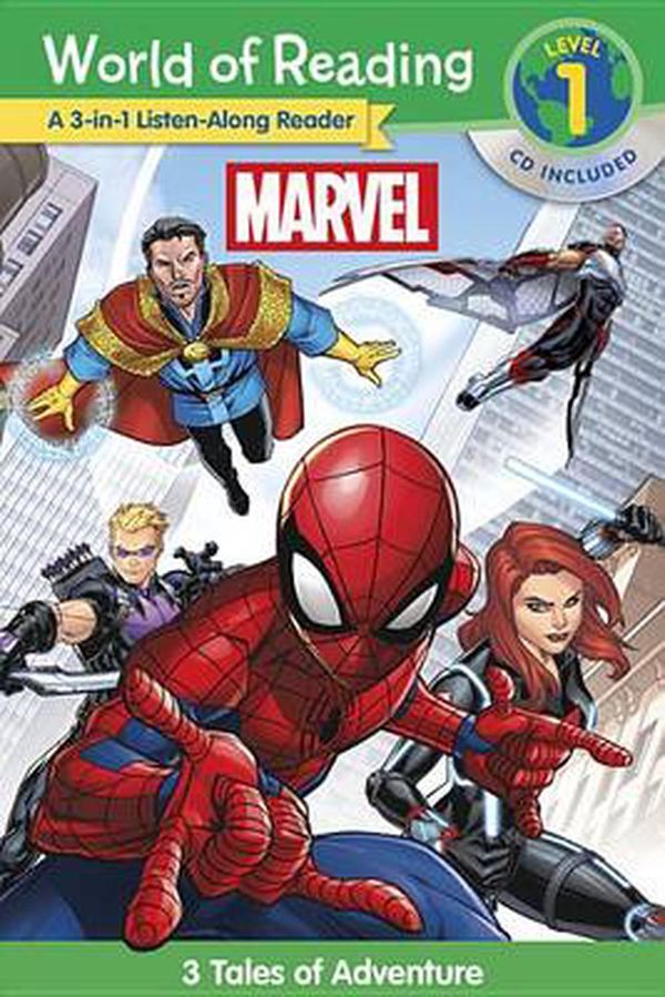 Cover Art for 9781484799482, World of Reading Marvel Listen Along: 3 Tales of Adventure: 3 World of Reading Level 1 Readers with CD! by Marvel Press Book Group