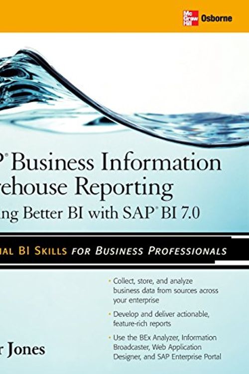 Cover Art for 9780071496162, SAP Business Information Warehouse Reporting by Peter Jones