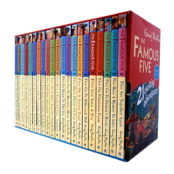 Cover Art for 9781444925869, Famous Five Series 21 Books Set (1 To 21)  by Enid Blyton
