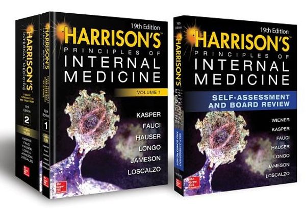 Cover Art for 9781260128864, Harrison's Principles and Practice of Internal Medicine 19th Edition and Harrison's Principles of Internal Medicine Self-Assessment and Board Review, 19th Edition Val-Pak by J. Larry Jameson