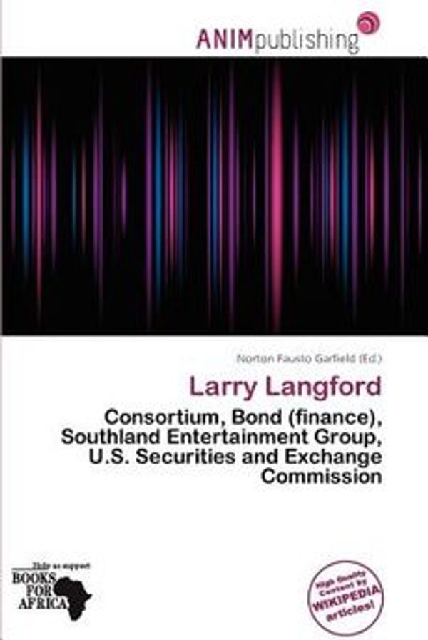 Cover Art for 9786139973828, Larry Langford by Norton Fausto Garfield