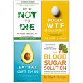 Cover Art for 9789123767373, How not to die, food wtf should i eat, eat fat get thin, blood sugar solution 4 books collection set by Gene Stone Dr Michael Greger, Mark Hyman