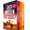 Cover Art for B079Q864NH, Gabriel Wolfe Boxset #2: First Casualty, Fury, Rattlesnake (The Gabriel Wolfe Thrillers Boxset) by Andy Maslen