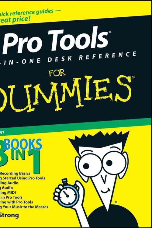 Cover Art for 9780470239476, Pro Tools All-in-one Desk Reference For Dummies by Jeff Strong