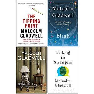 Cover Art for 9789124036607, Malcolm Gladwell 4 Books Collection Set (The Tipping Point, What the Dog Saw, Blink, Talking to Strangers) by Malcolm Gladwell