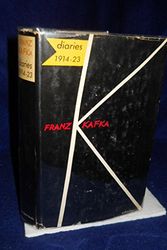 Cover Art for B000L3G0R8, The Diaries of Franz Kafka, 1914-1923 by Franz; Brod Kafka