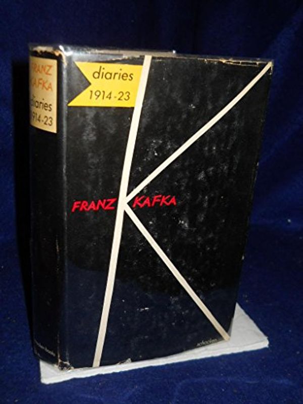 Cover Art for B000L3G0R8, The Diaries of Franz Kafka, 1914-1923 by Franz; Brod Kafka