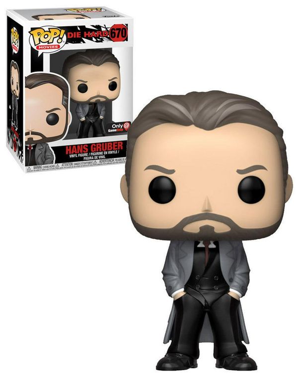 Cover Art for 0889698348720, Funko POP! Movies Die Hard #670 Hans Gruber (Trenchcoat) by Funko