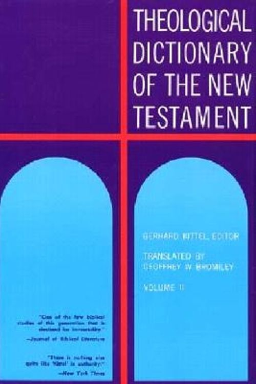 Cover Art for 9780802822444, Theological Dictionary of the New Testament by G. Kittel