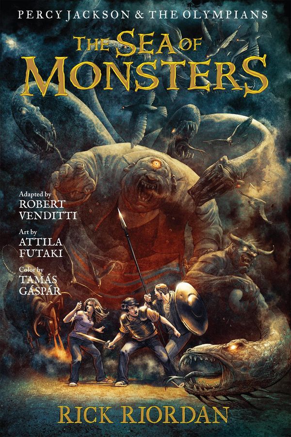 Cover Art for 9781423194514, Percy Jackson and the Olympians: The Sea of Monsters: The Graphic Novel by Attila Futaki, Rick Riordan, Robert Venditti