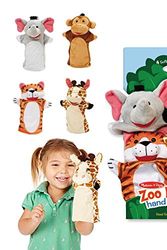Cover Art for 0885958839687, Melissa & Doug Zoo Friends Hand Puppets by Melissa & Doug
