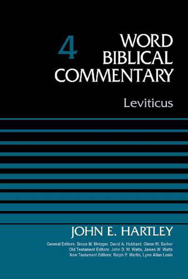 Cover Art for 9780310521976, Leviticus, Volume 4Word Biblical Commentary by John Hartley