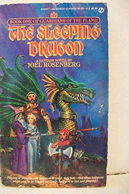 Cover Art for 9780451148339, The Sleeping Dragon (Guardians of the Flame) by Joel Rosenberg