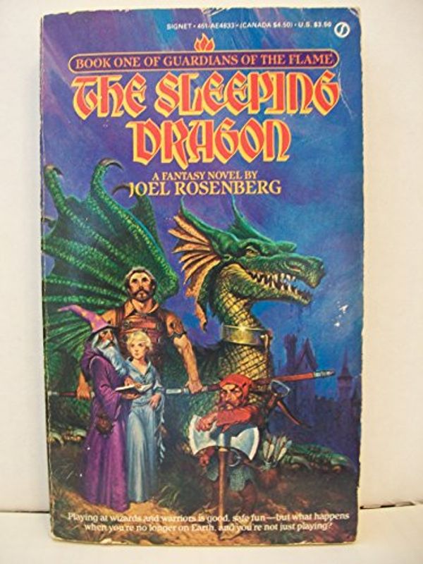 Cover Art for 9780451148339, The Sleeping Dragon (Guardians of the Flame) by Joel Rosenberg