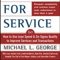 Cover Art for 9780071418218, Lean Six Sigma for Service by Michael L. George