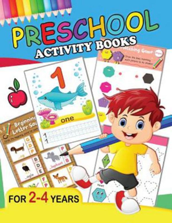 Cover Art for 9781981061235, Preschool Activity Books: Fun Big Workbook for Toddler age 2-4 by Origami Publishing