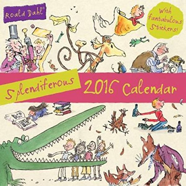 Cover Art for 9781784763152, Roald Dahl SQ Sticker Calendar with Stickers by Unknown