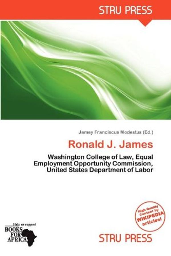 Cover Art for 9786139269549, Ronald J. James by Jamey Franciscus Modestus
