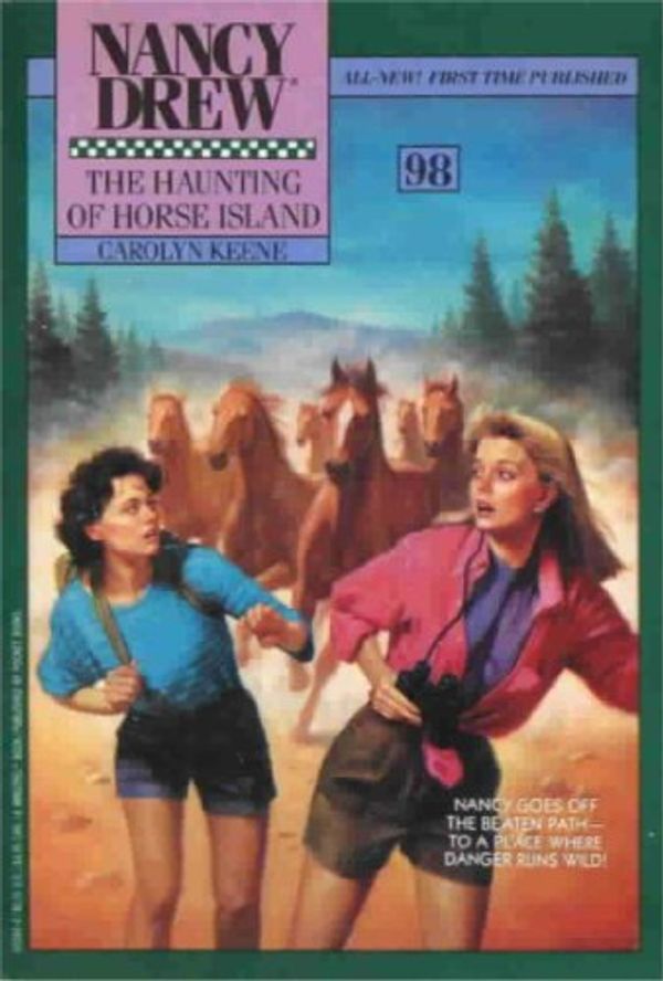 Cover Art for B00CO4JSBM, Haunting of Horse Island (Nancy Drew Mysteries Book 98) by Carolyn Keene