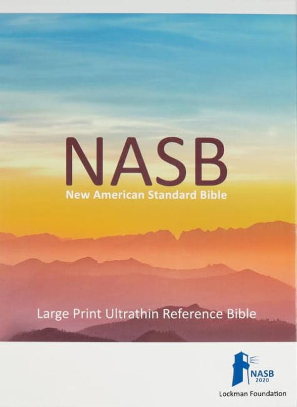 Cover Art for 9781581351774, NASB 2020 Large Print Ultrathin Reference Bible, Black, Genuine Leather by Lockman Foundation