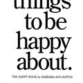 Cover Art for 9780761154839, 14,000 Things to be Happy About by Barbara Ann Kipfer